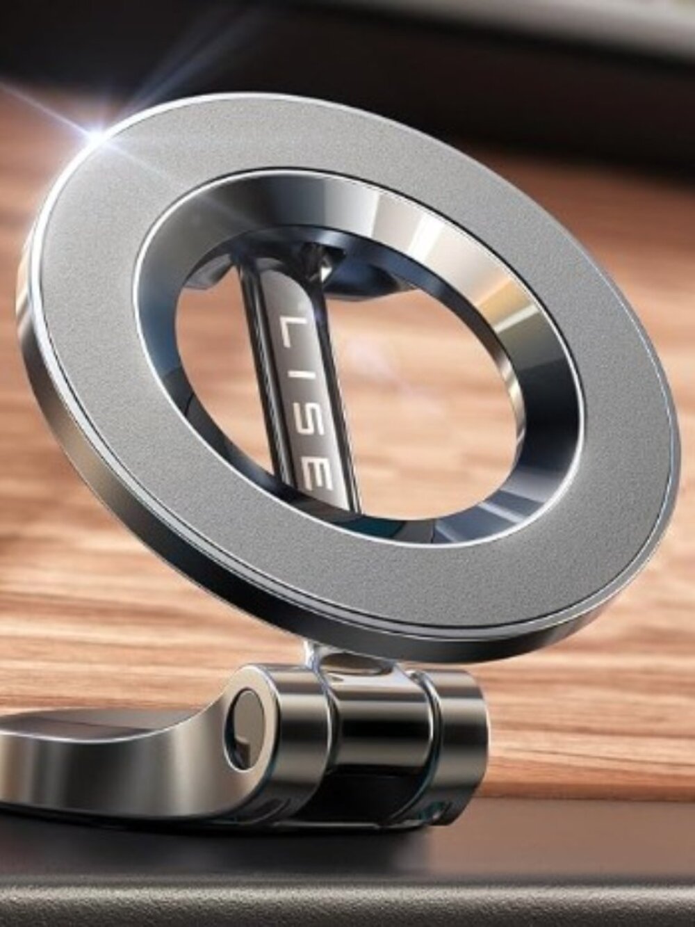 LISEN for Magsafe Car Mount, Magnetic Phone Holder for Car, Strong Suction